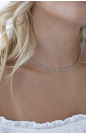 Day&Eve Small Twist Necklace zilver rh