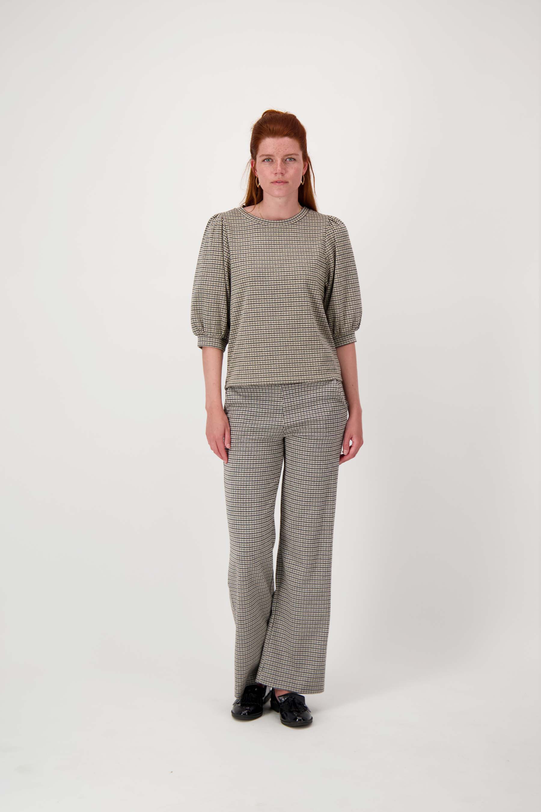 zusss broek geruite lange broek