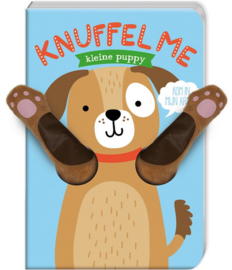 Boek Knuffel me kleine puppy | karton