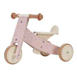 Little Dutch driewieler pink FSC hout