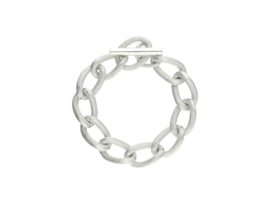 Camps & Camps armband Relief Kapittel Bracelet zilver