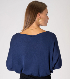 TILTIL Amber knitted top one size | kate blue