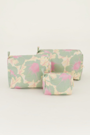 My jewellery Groene toilettas set met jacquard