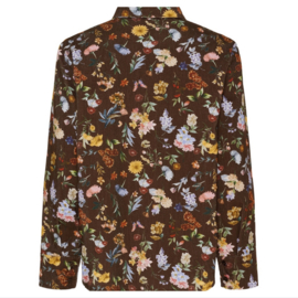 marta du chateau blouse Magnolia bruin