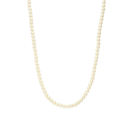 biba ketting lang parel 8mm beige