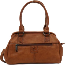 Bear Design hand-/schoudertas 'Ines' cognac