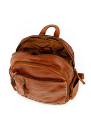 bear design rugzak 'Katleen' cognac