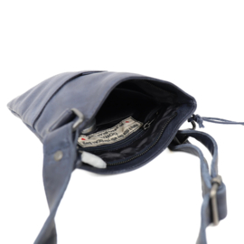 Bear design Schoudertasje 'Doris' navy