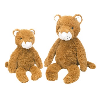 Happy horse leeuw louah Bruin no 2 - 45cm