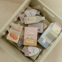 Little Dutch houten winkelwagen