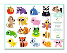 Djeco stickers | baby dieren 120st