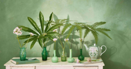 Pip Studio Set/3 Vazen Glas Klein zacht Groen