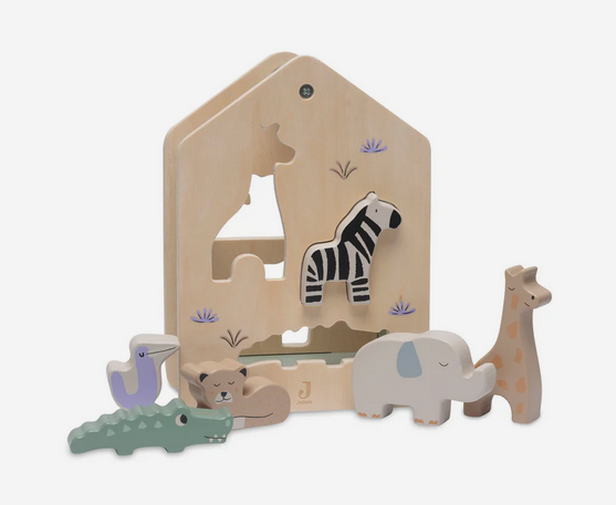 Jollein Houten Vormenstoof - Jungle Jambo