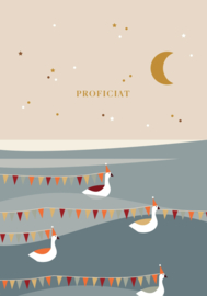 wenskaart Saskia Rasink | proficiat
