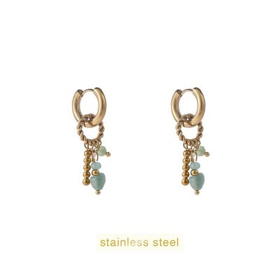 Go Dutch Label oorbellen summerhoop - 14k