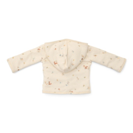 Little Dutch new born reversible jasje stone blue