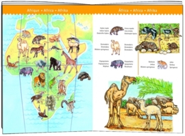 Djeco puzzel observation | werelddieren 100 stukjes