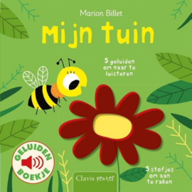 Mijn tuin | geluidenboekje voelboekje karton