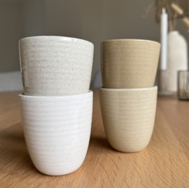 giftstories Leeff mok Moos grijs