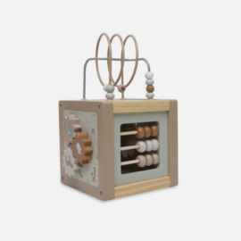 Jollein houten activiteitenkubus | farm