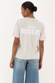 My jewellery Beige T-shirt "Rue des Rosiers"