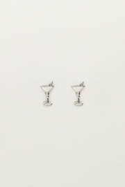 My jewellery oorbellen studs cocktail zilver