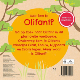 Boek Waar ben je olifant? | karton