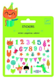 Djeco ministickers | verjaardag