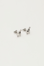 My jewellery oorbellen studs cupido hartje zilver