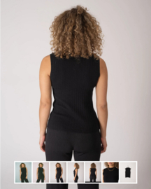 TILTIL Iva sleeveless knit black
