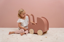 Little Dutch | Houten poppenwagen