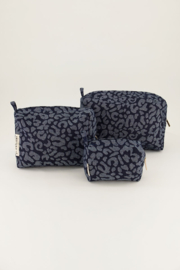 My Jewellery denim toilettas set met animal print