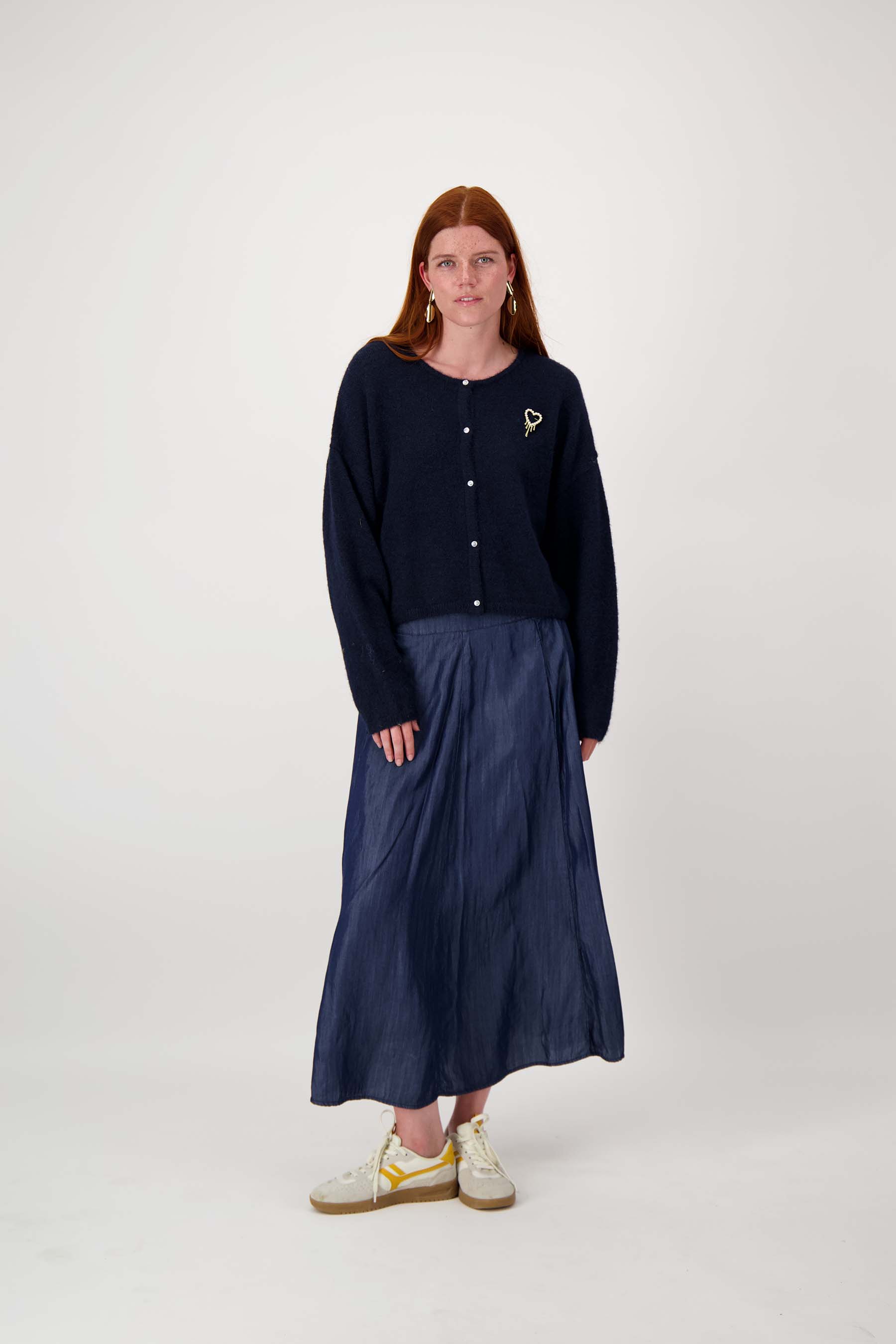 zusss basic vestje night blue