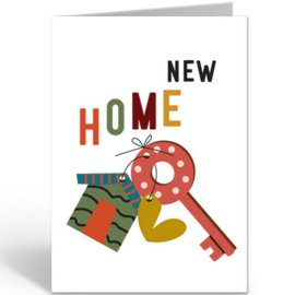 Wenskaart Odette New home