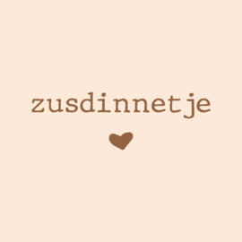 homebound tegeltje zusdinnetje