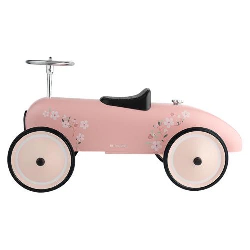 Little Dutch Retro Roller Loopauto | roze