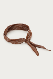 My Jewellery Bruine sjaal met bandana print