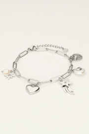 My Jewellery bedelarmband vallende ster zilver