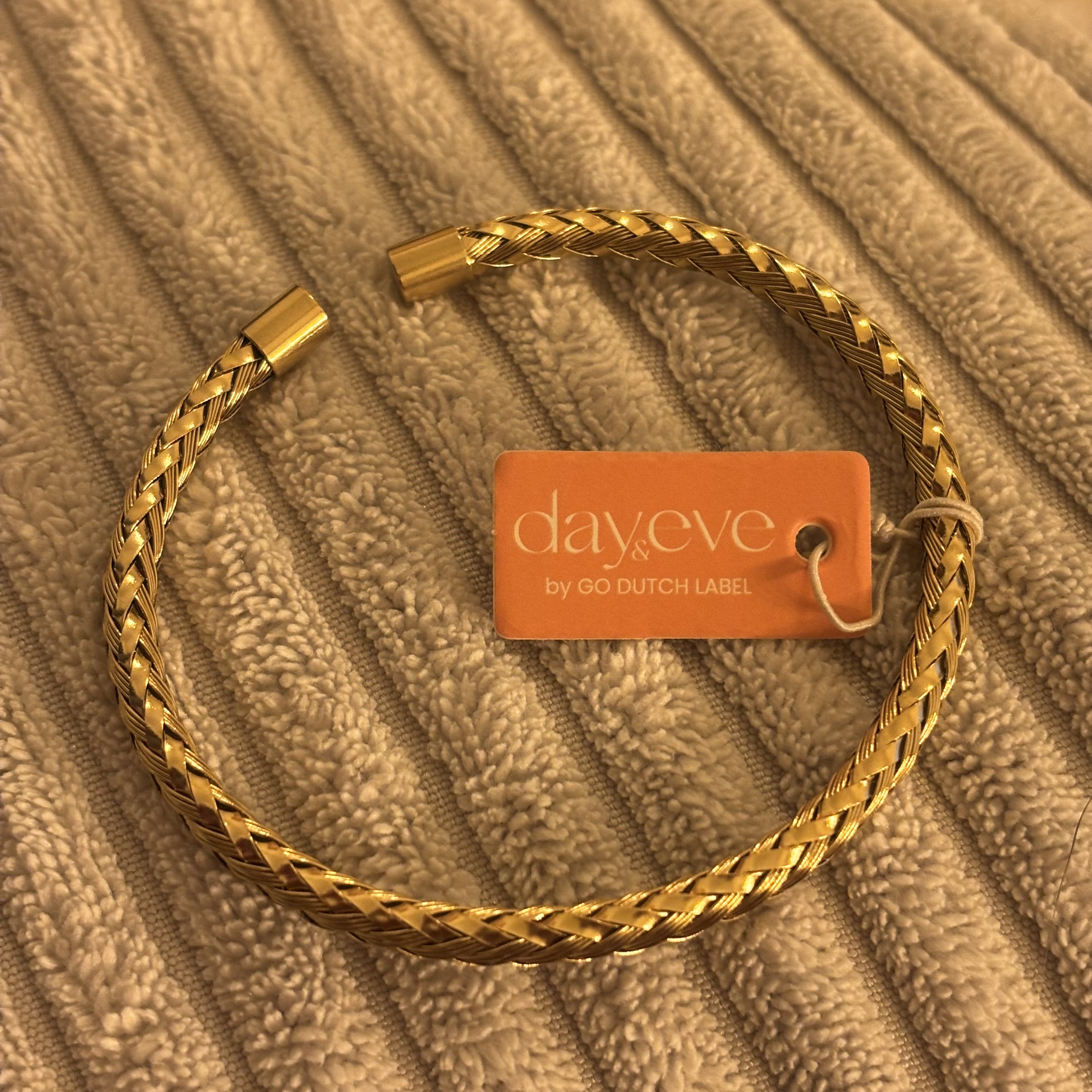 Go Dutch Label bangle gevlochten