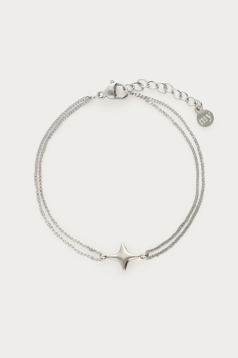 My Jewellery special armband "enjoy the adventure" zilver