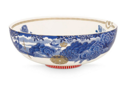 Pip studio heritage kom grens | blauw 20cm