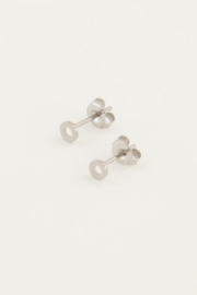 My Jewellery oorbellen | oorbellen studs open rond zilver*
