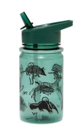 Petit Monkey fles | black animals green