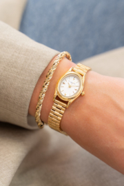 My Jewellery Ovaal horloge met schakelband