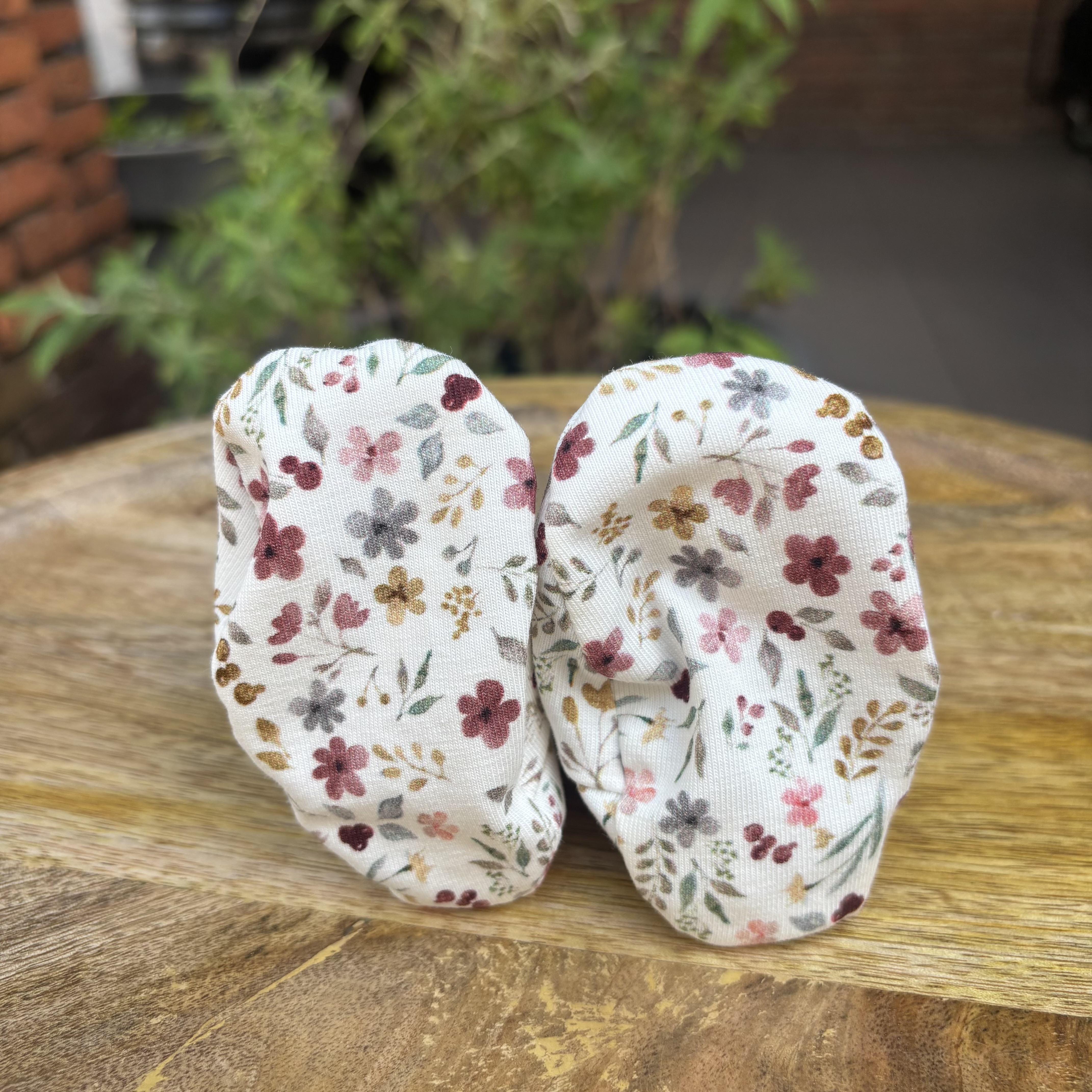 Petite Jenni slofjes flowers print