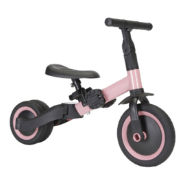 loopfiets 4 in 1 driewieler kaya | roze