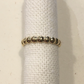My Jewellery ring | verstelbare ring rondjes goud.