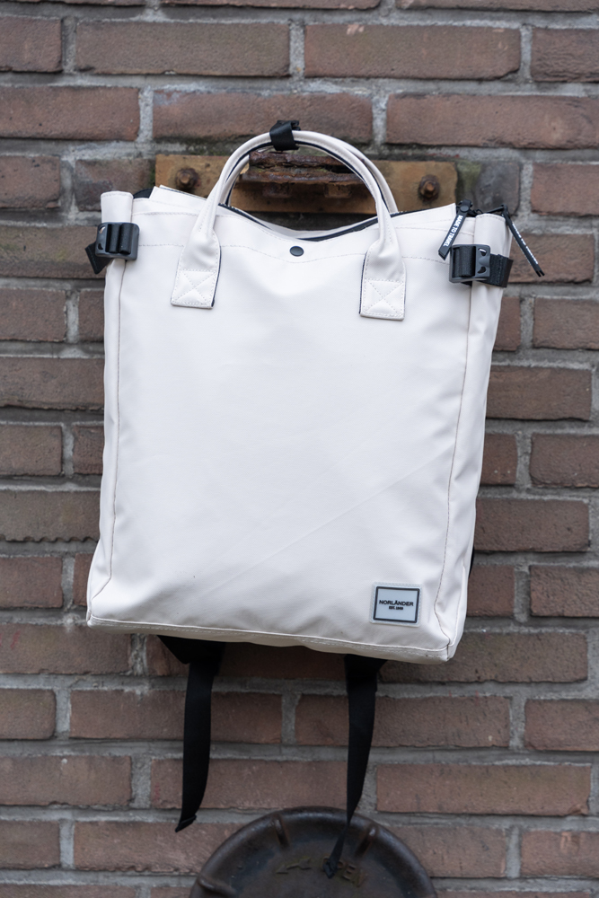 prospectt Norländer Fiets Shopper Rugtas Boston Off-White