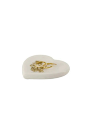 Zusss sieraden schaaltje hart marmer wit