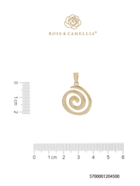 rose en camellia bedel swirl